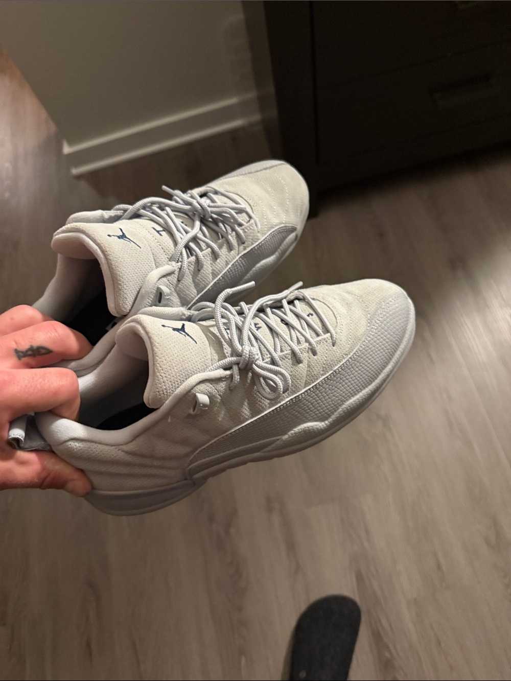 Jordan Low Top Sneakers in Light Grey